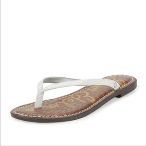 Sam Edelman White Flip Flop Sandal